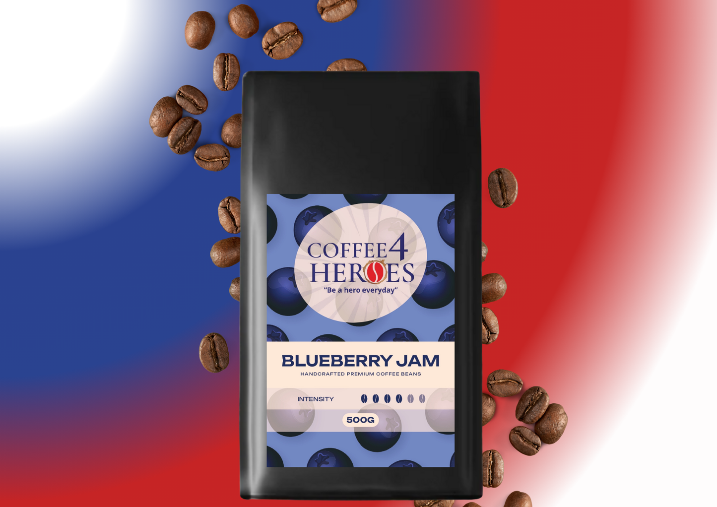 Blueberry Jam Flavoured 500g-LWA