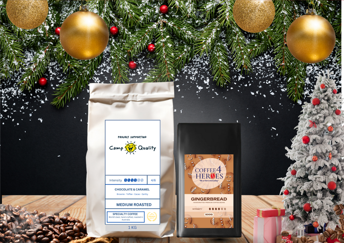 Christmas Pack Special- 1KG Signature & 500G Gingerbread- CQ