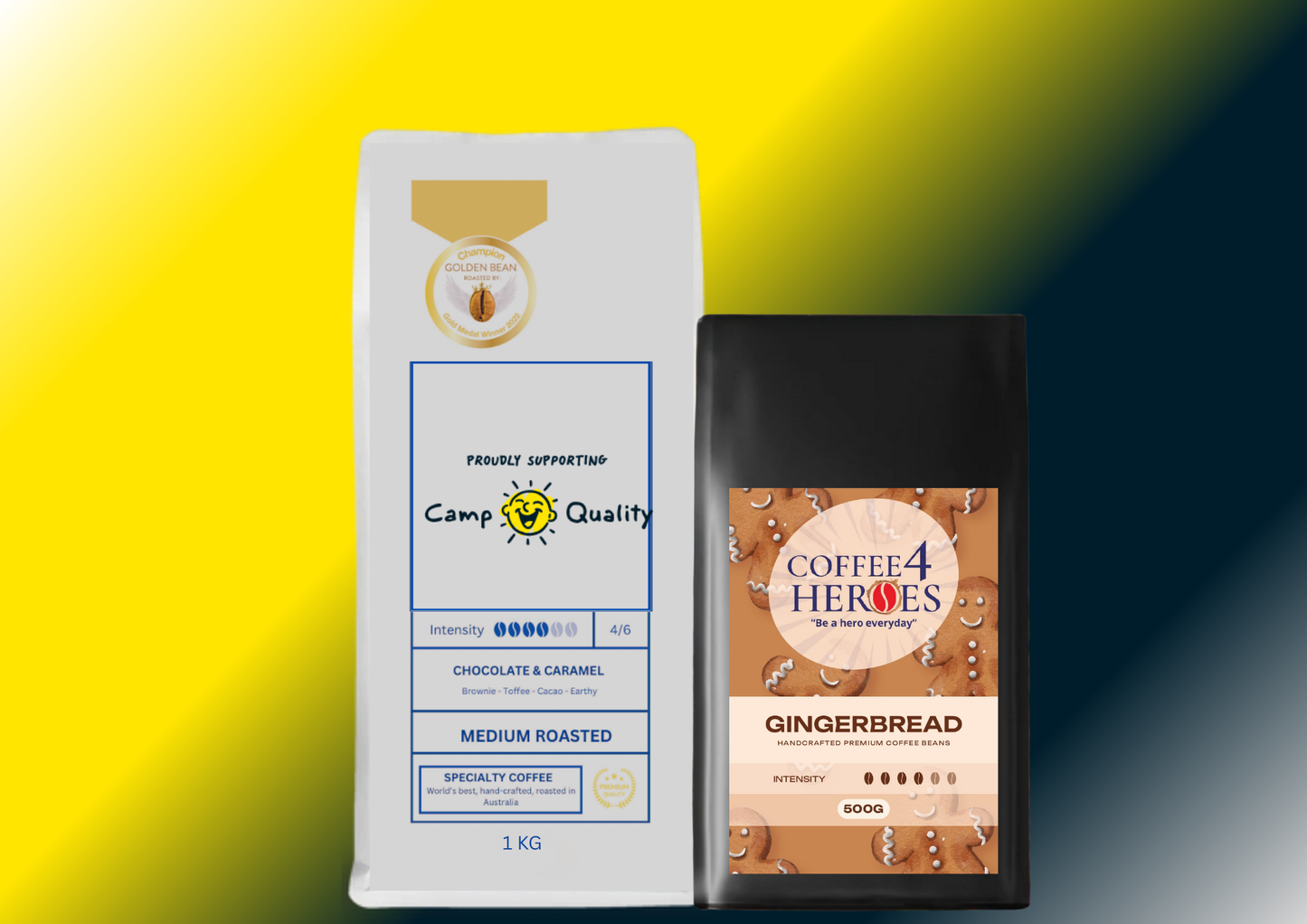 Coffee Package- 1KG Coffee4Heroes + 500G specialty coffee-CQ