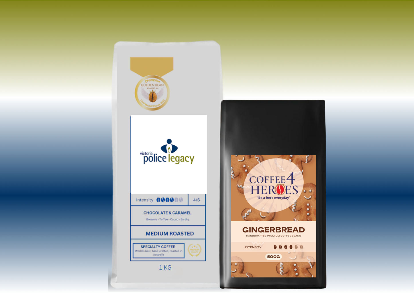 VPL-Coffee Package- 1KG Coffee4Heroes + 500G specialty coffee
