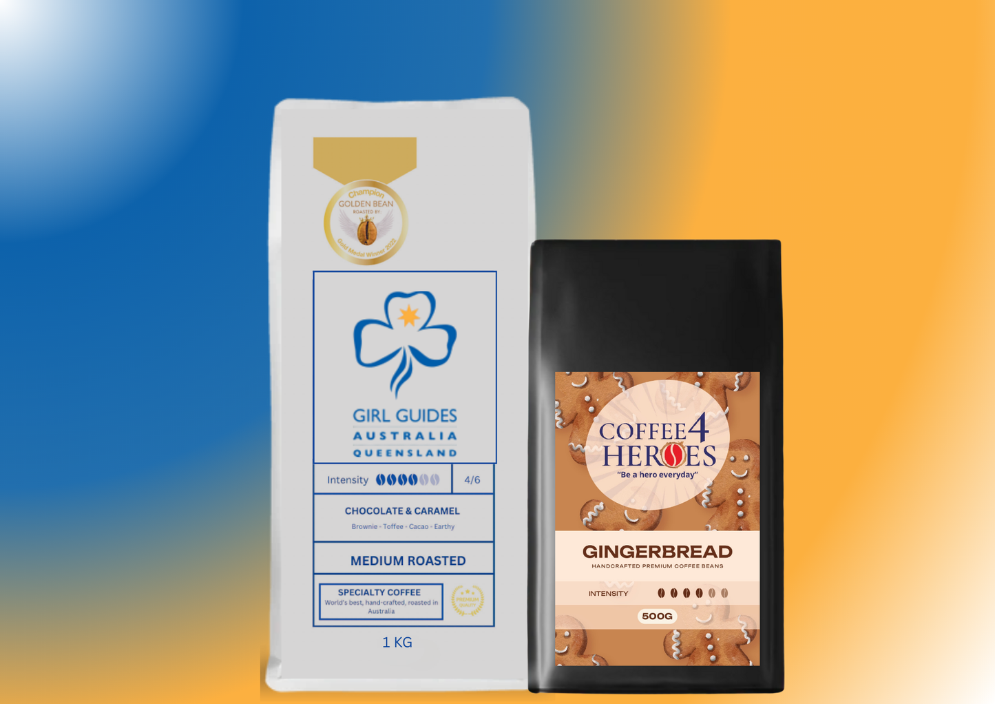 Coffee Package- 1KG Coffee4Heroes + 500G specialty coffee - GGQ
