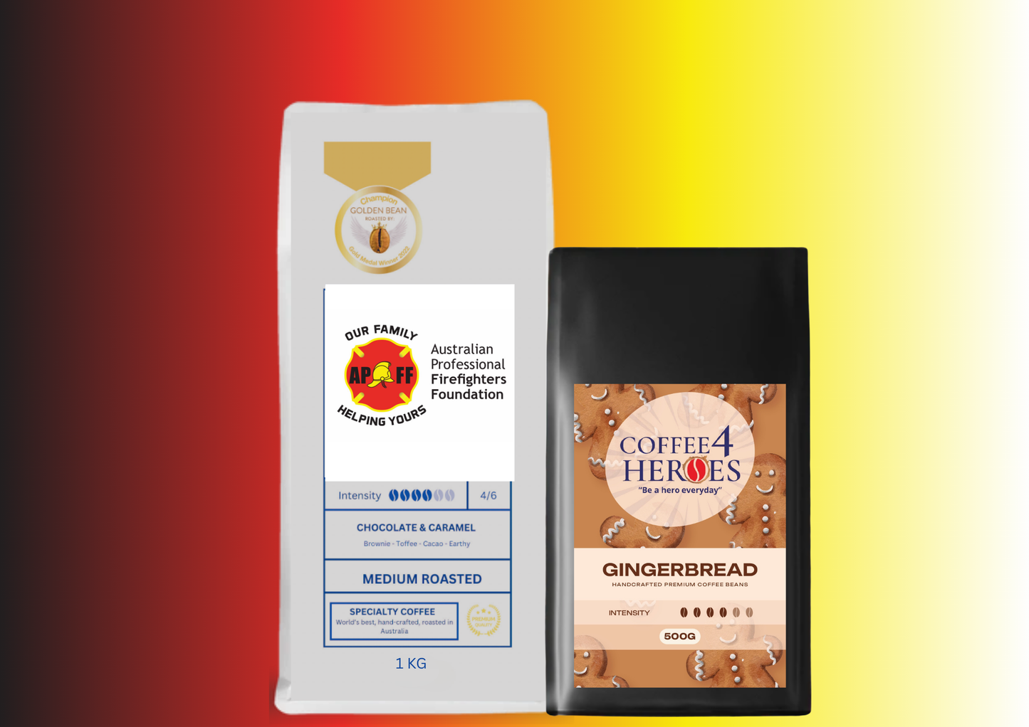APFF-Coffee Package- 1KG Coffee4Heroes + 500G specialty coffee