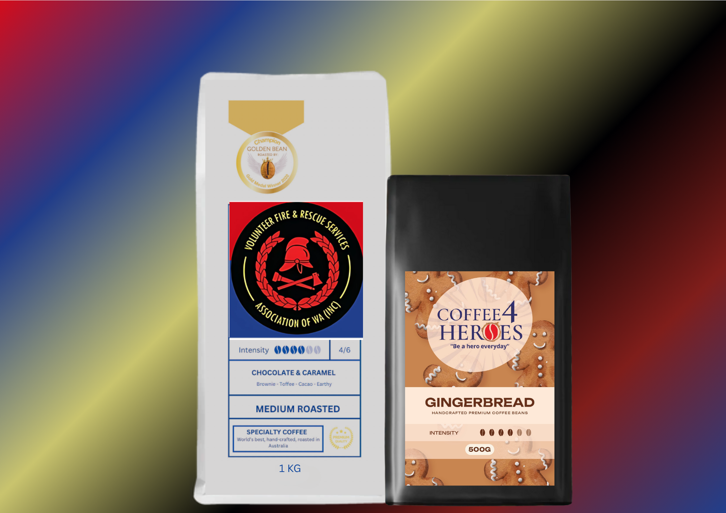 VFRS- Coffee Package- 1KG Coffee4Heroes + 500G specialty coffee