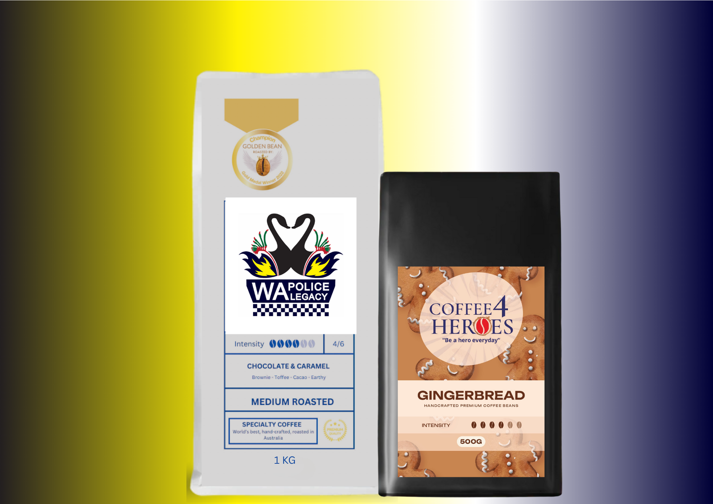 WAPL- Coffee Package- 1KG Coffee4Heroes + 500G specialty coffee