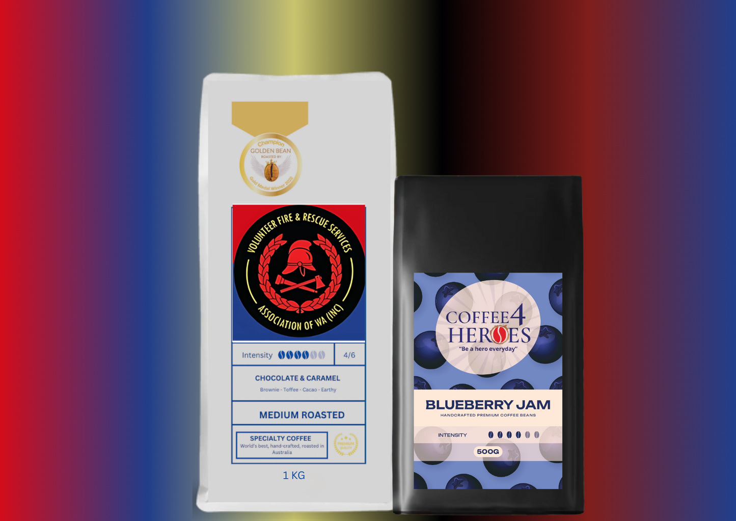 VFRS- Coffee Package- 1KG Coffee4Heroes + 500G specialty coffee