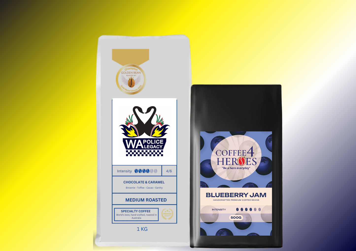 WAPL- Coffee Package- 1KG Coffee4Heroes + 500G specialty coffee