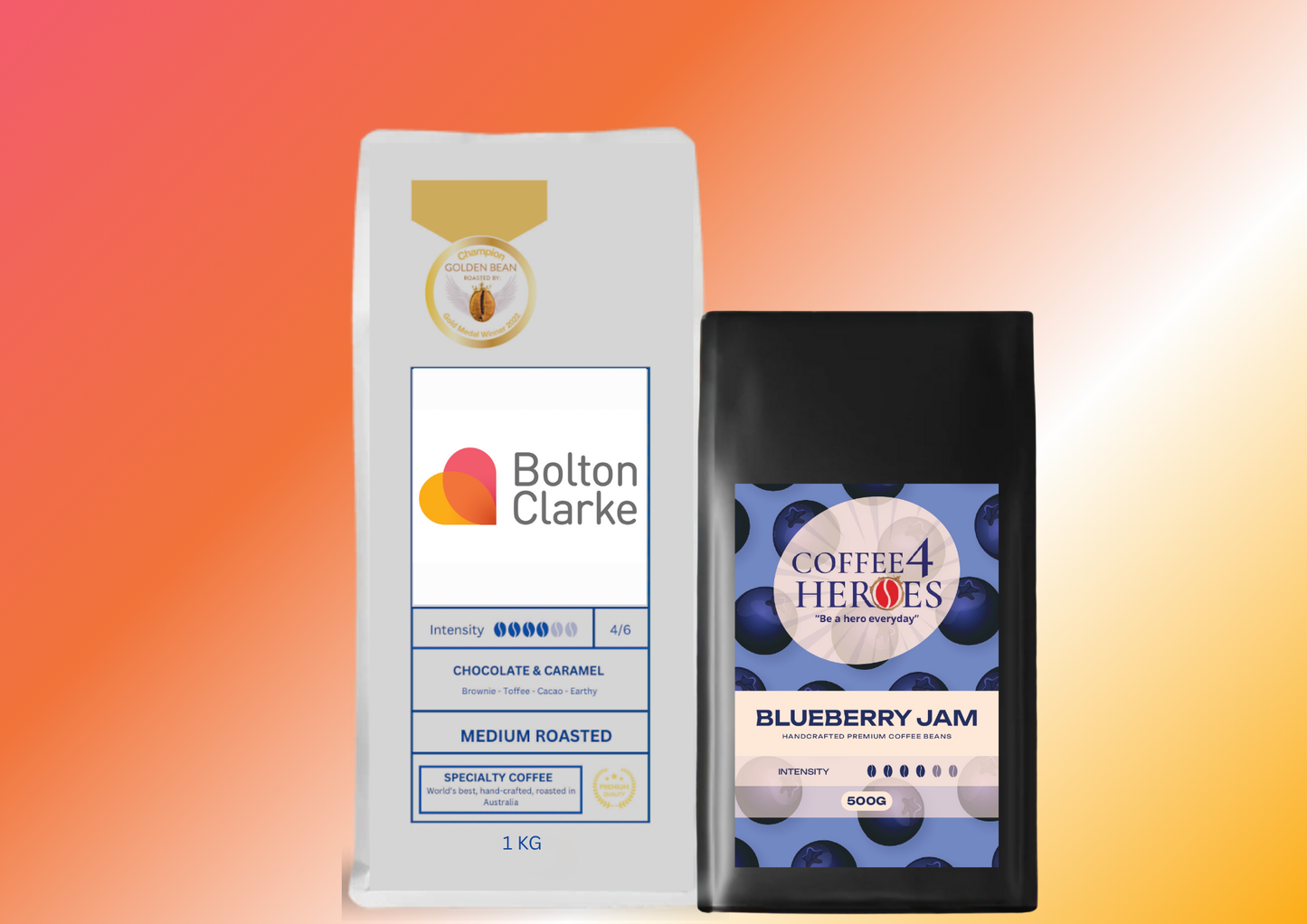 Coffee Package- 1KG Coffee4Heroes + 500G specialty coffee-BC