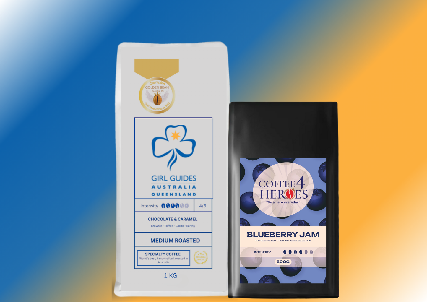 Coffee Package- 1KG Coffee4Heroes + 500G specialty coffee - GGQ