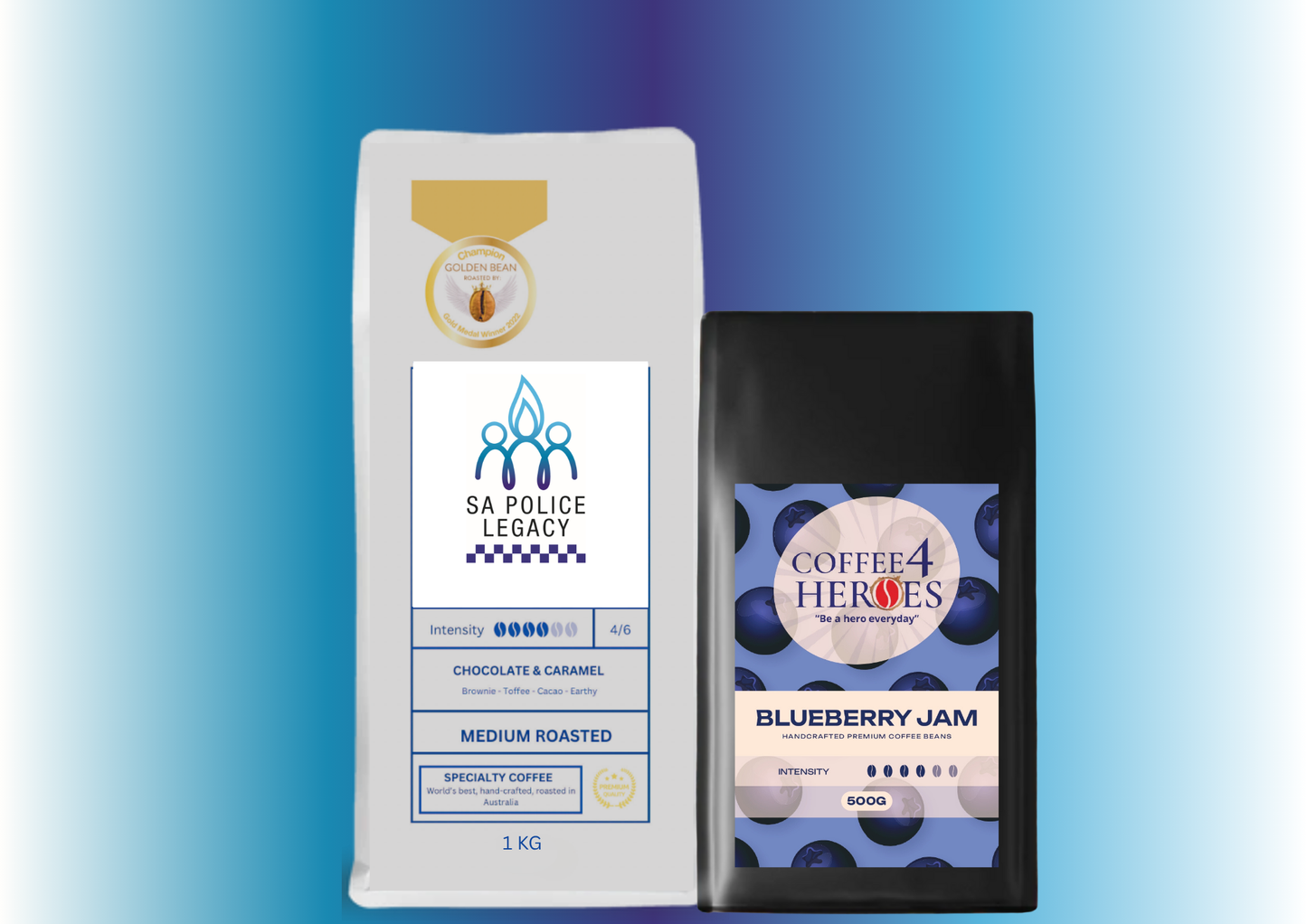 Coffee Package- 1KG Coffee4Heroes + 500G specialty coffee- SAPL