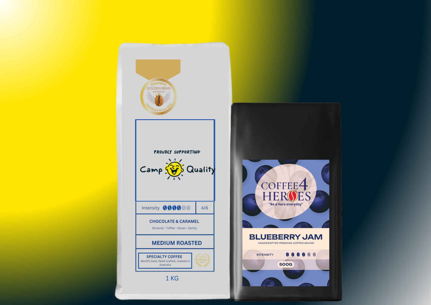 Coffee Package- 1KG Coffee4Heroes + 500G specialty coffee-CQ