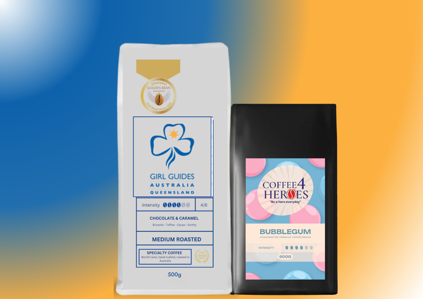 Coffee Package- 1KG Coffee4Heroes + 500G specialty coffee - GGQ