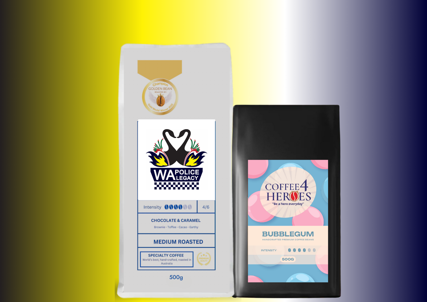 WAPL- Coffee Package- 1KG Coffee4Heroes + 500G specialty coffee