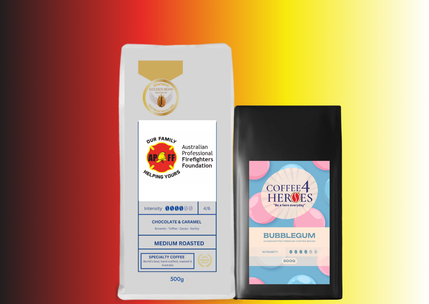 APFF-Coffee Package- 1KG Coffee4Heroes + 500G specialty coffee