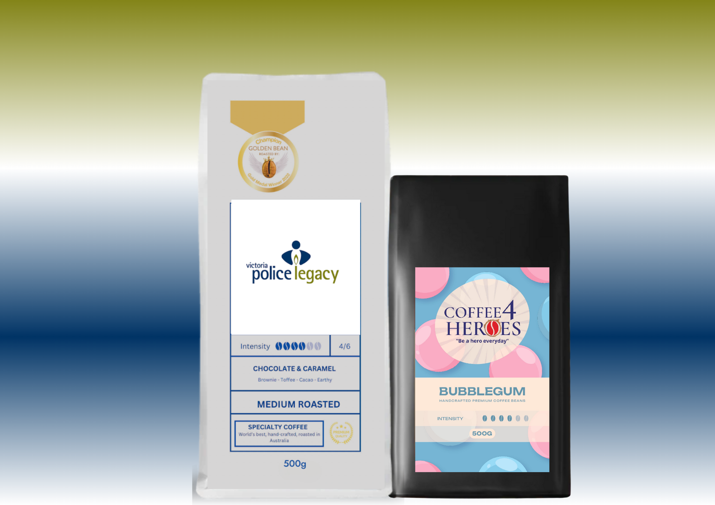 VPL-Coffee Package- 1KG Coffee4Heroes + 500G specialty coffee