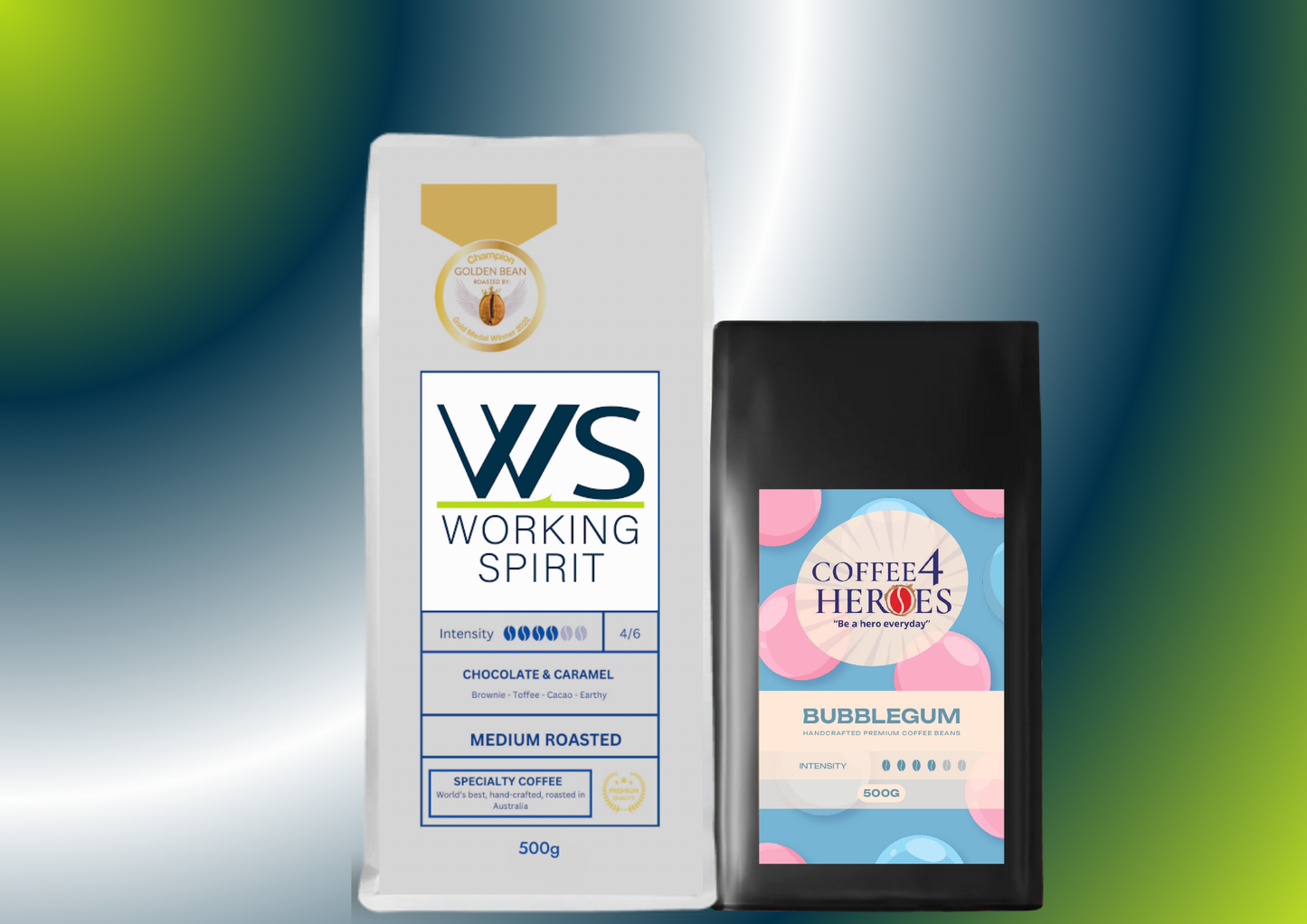 Coffee Package- 1KG Coffee4Heroes + 500G specialty coffee-WS
