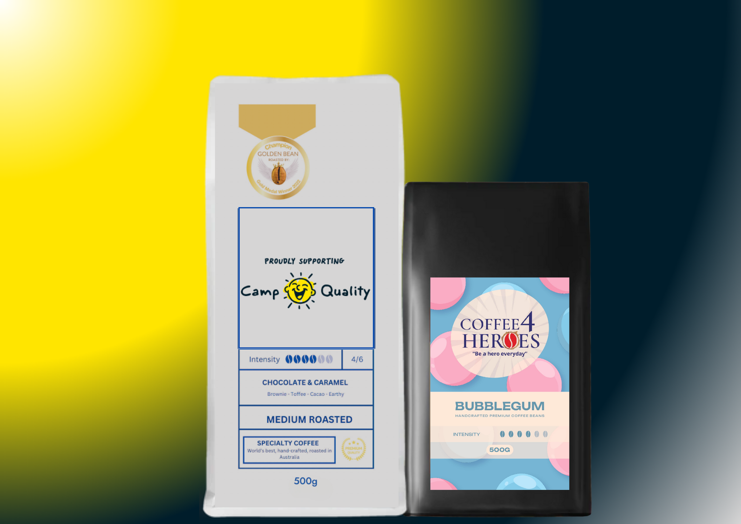 Coffee Package- 1KG Coffee4Heroes + 500G specialty coffee-CQ