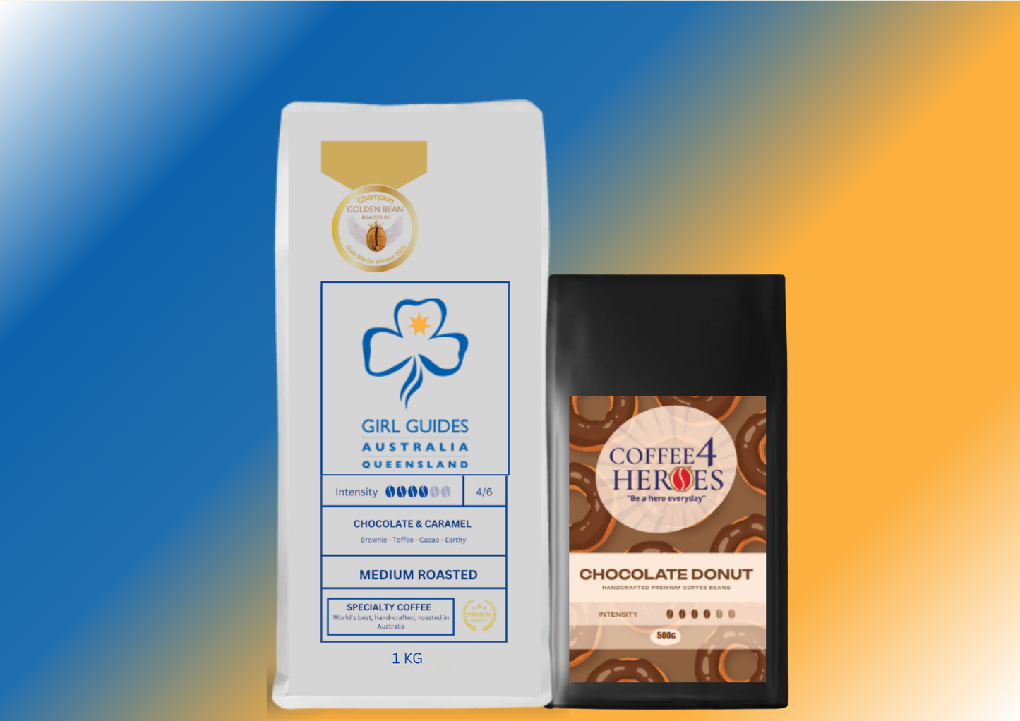Coffee Package- 1KG Coffee4Heroes + 500G specialty coffee - GGQ