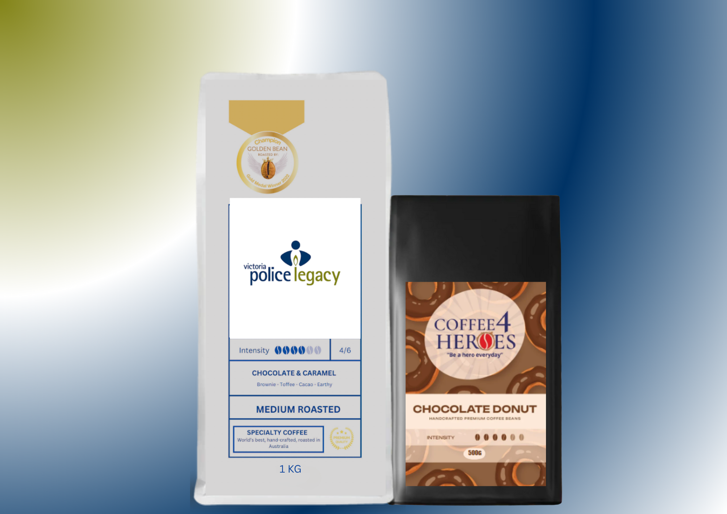 VPL-Coffee Package- 1KG Coffee4Heroes + 500G specialty coffee