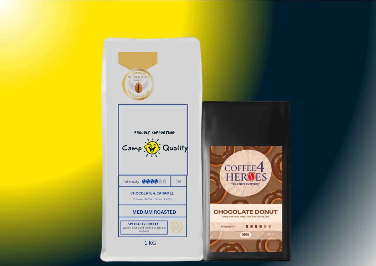 Coffee Package- 1KG Coffee4Heroes + 500G specialty coffee-CQ
