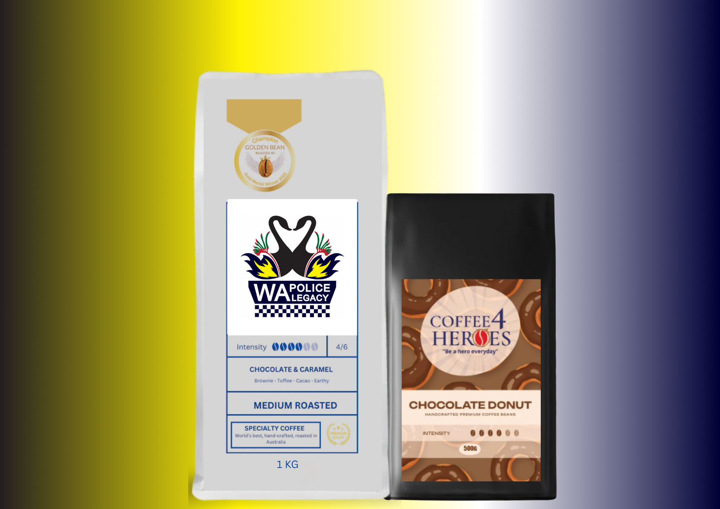 WAPL- Coffee Package- 1KG Coffee4Heroes + 500G specialty coffee