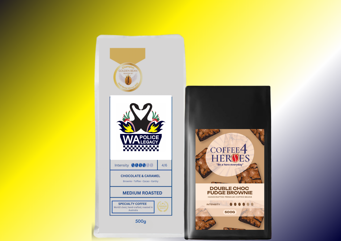 WAPL- Coffee Package- 1KG Coffee4Heroes + 500G specialty coffee