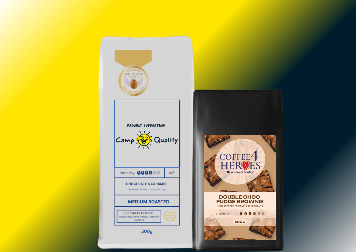 Coffee Package- 1KG Coffee4Heroes + 500G specialty coffee-CQ