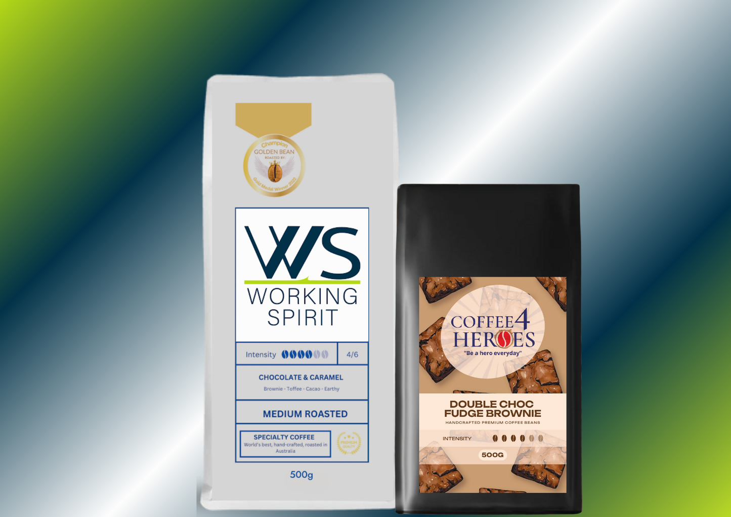 Coffee Package- 1KG Coffee4Heroes + 500G specialty coffee-WS