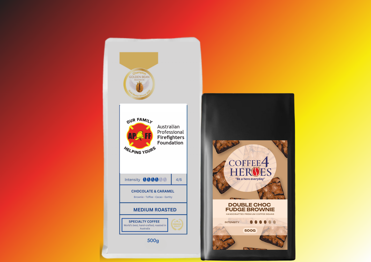 APFF-Coffee Package- 1KG Coffee4Heroes + 500G specialty coffee