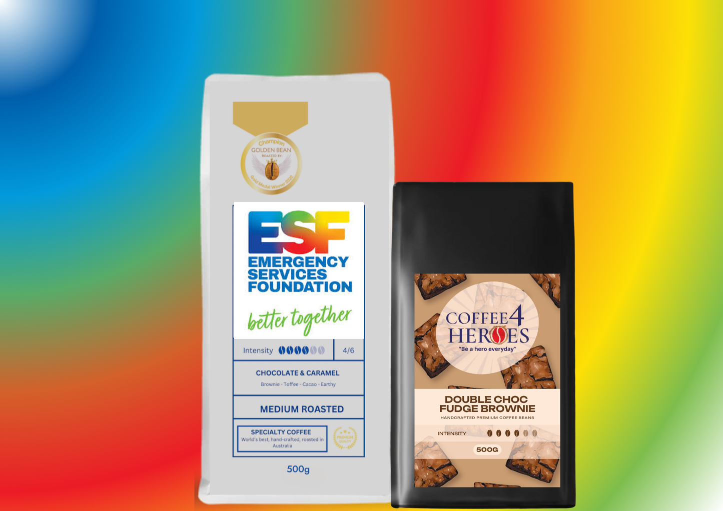 Coffee Package- 1KG Coffee4Heroes + 500G specialty coffee- ESF