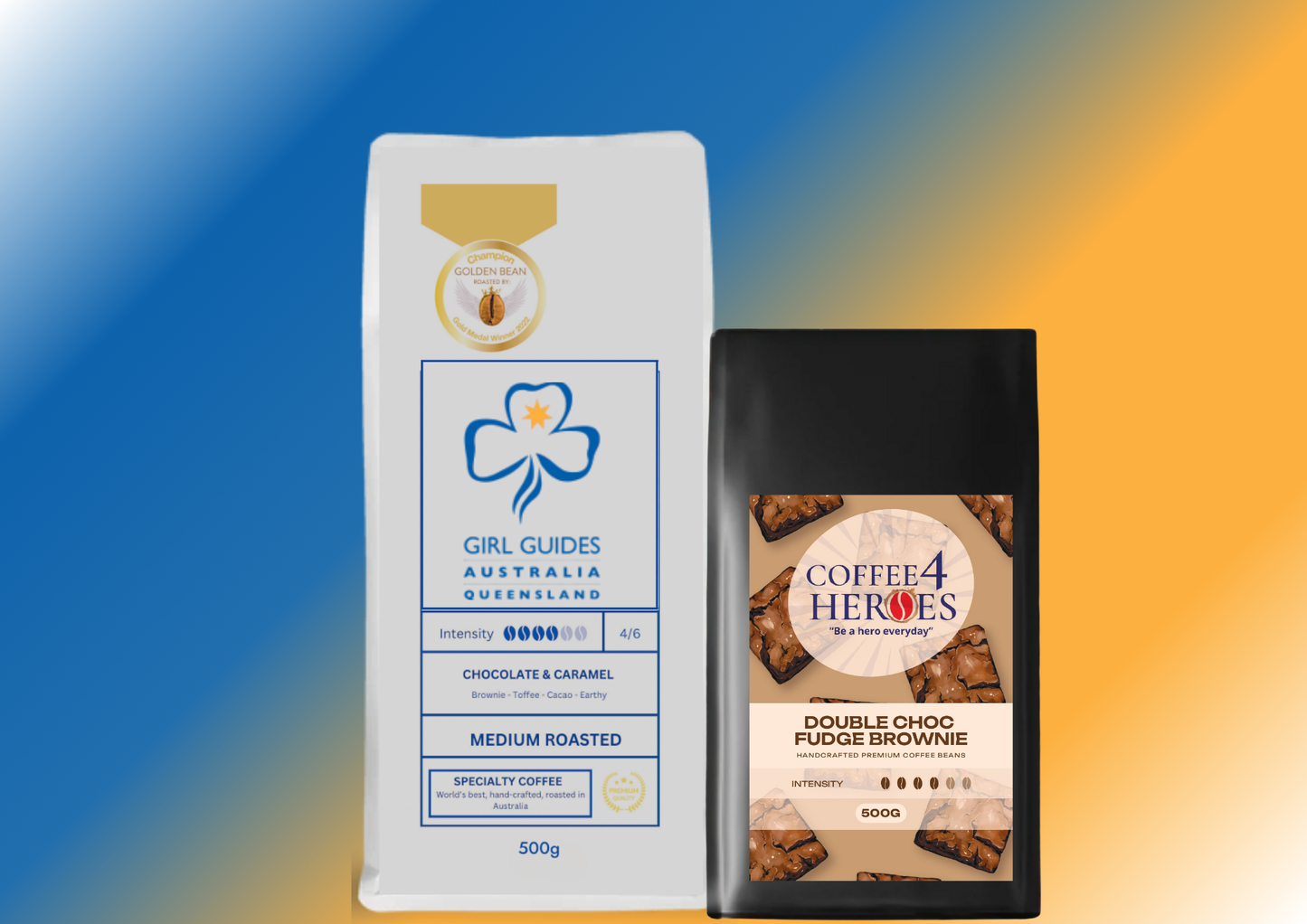 Coffee Package- 1KG Coffee4Heroes + 500G specialty coffee - GGQ