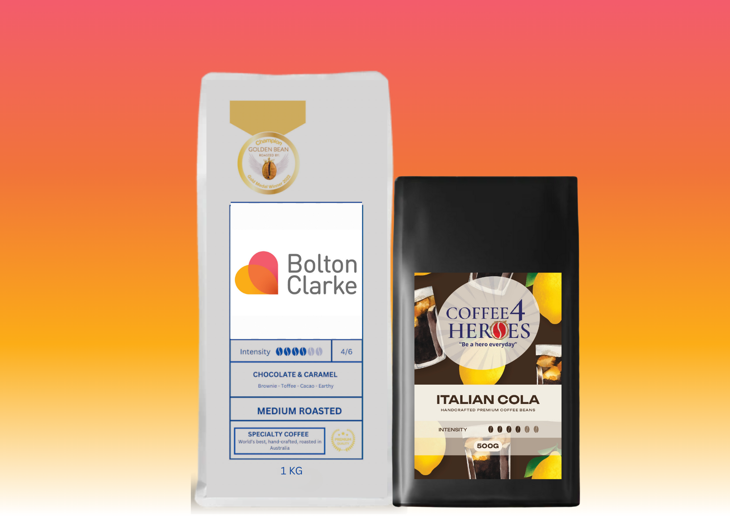Coffee Package- 1KG Coffee4Heroes + 500G specialty coffee-BC