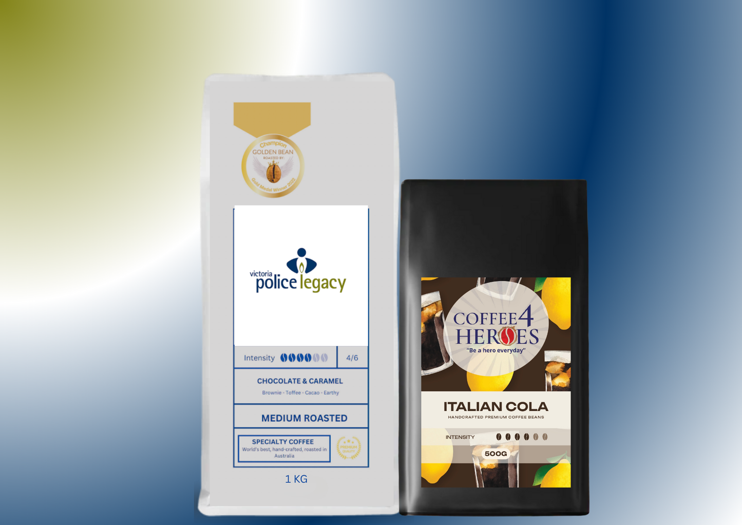 VPL-Coffee Package- 1KG Coffee4Heroes + 500G specialty coffee