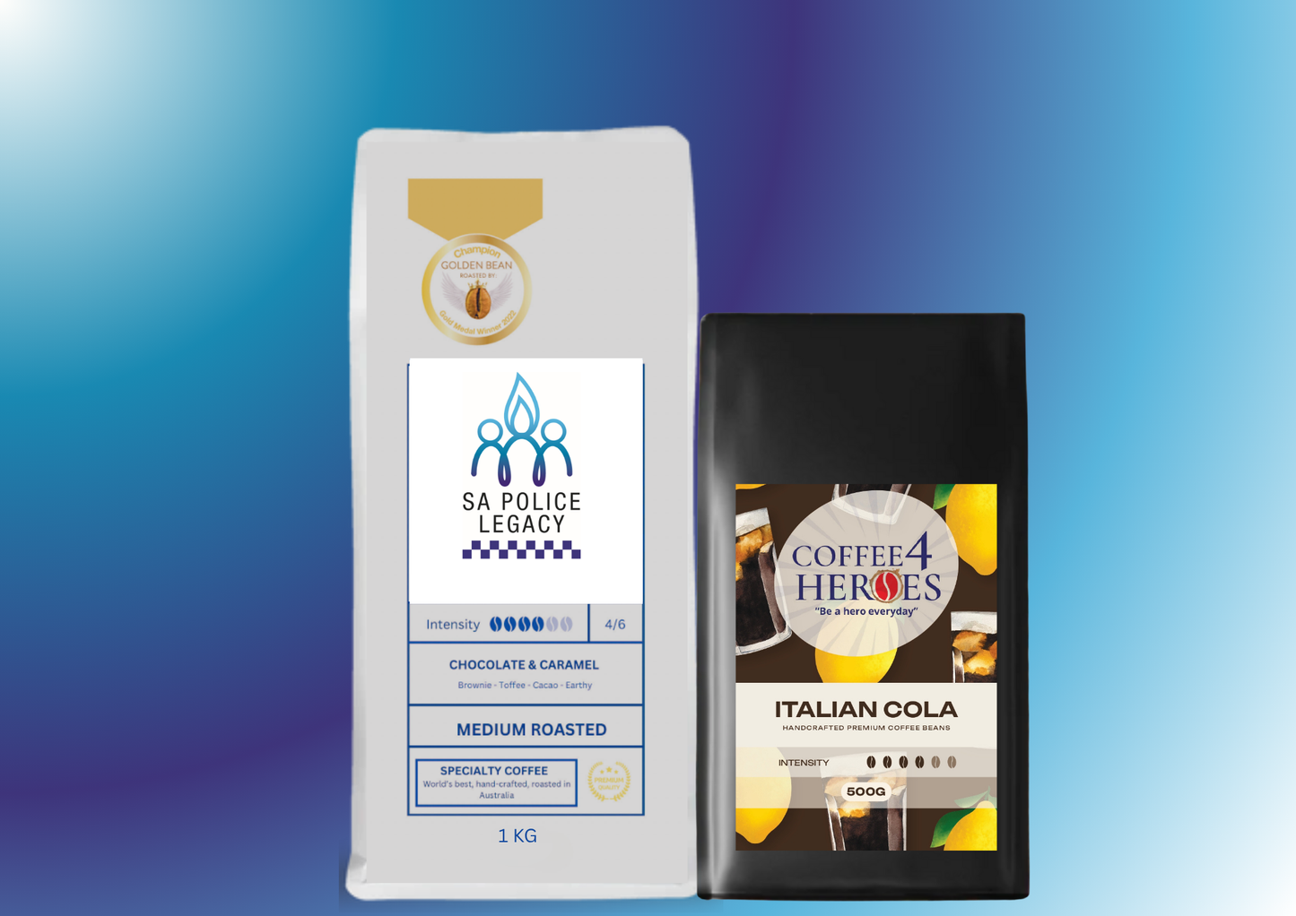 Coffee Package- 1KG Coffee4Heroes + 500G specialty coffee- SAPL