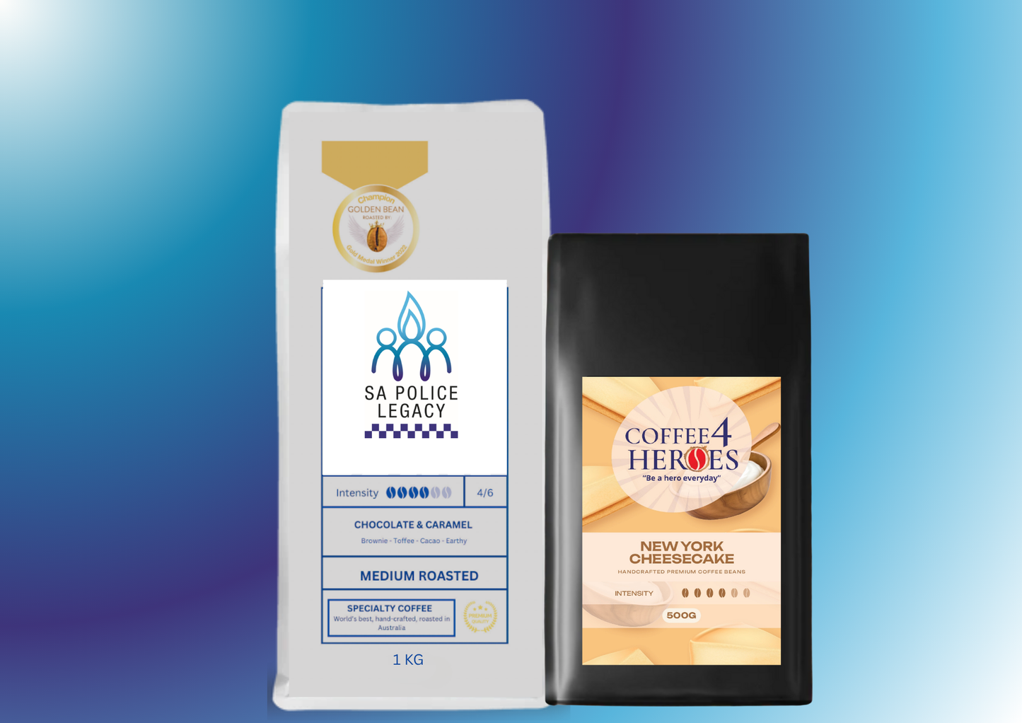 Coffee Package- 1KG Coffee4Heroes + 500G specialty coffee- SAPL