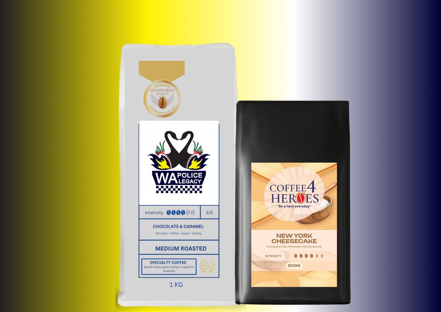 WAPL- Coffee Package- 1KG Coffee4Heroes + 500G specialty coffee