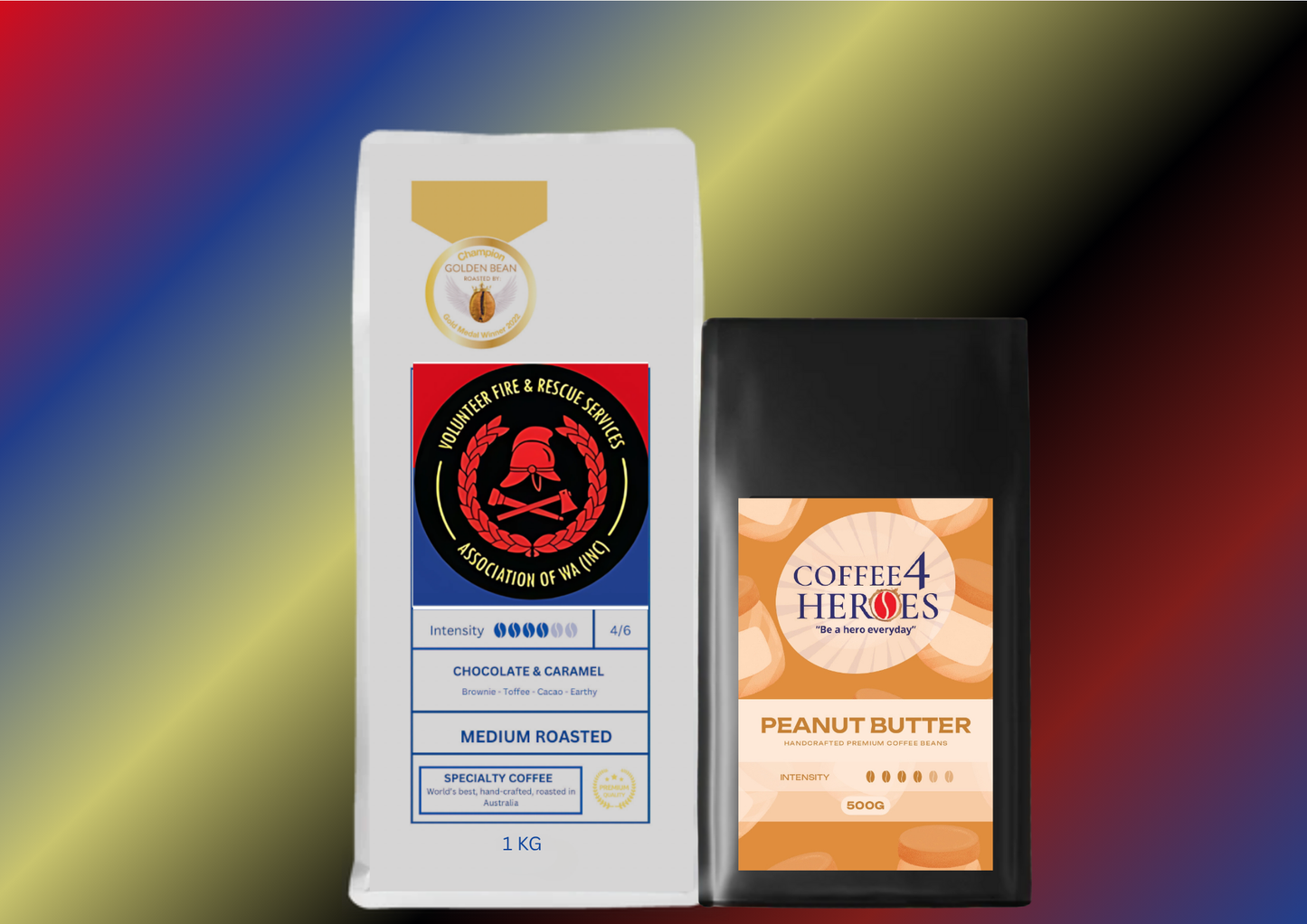 VFRS- Coffee Package- 1KG Coffee4Heroes + 500G specialty coffee