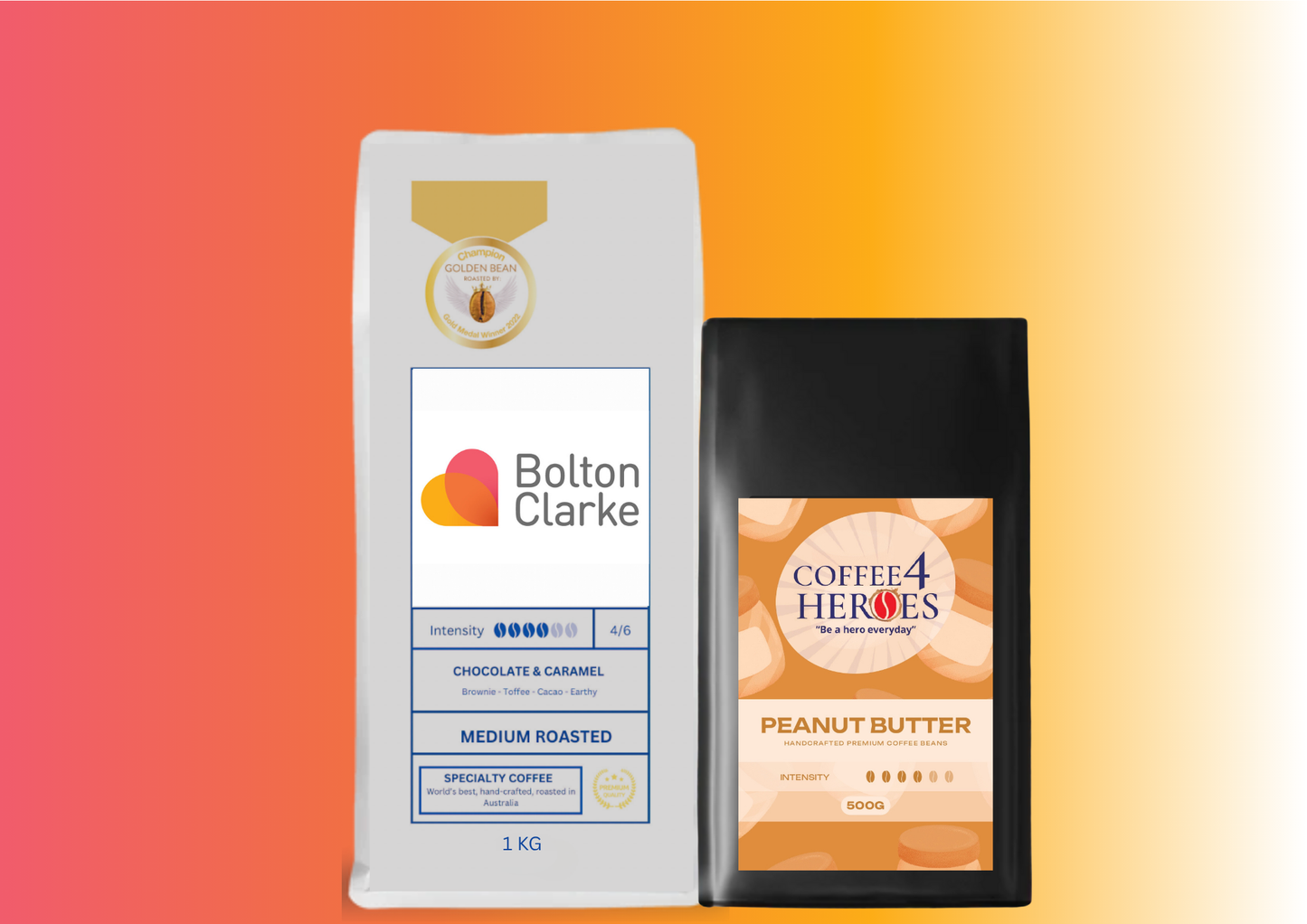 Coffee Package- 1KG Coffee4Heroes + 500G specialty coffee-BC