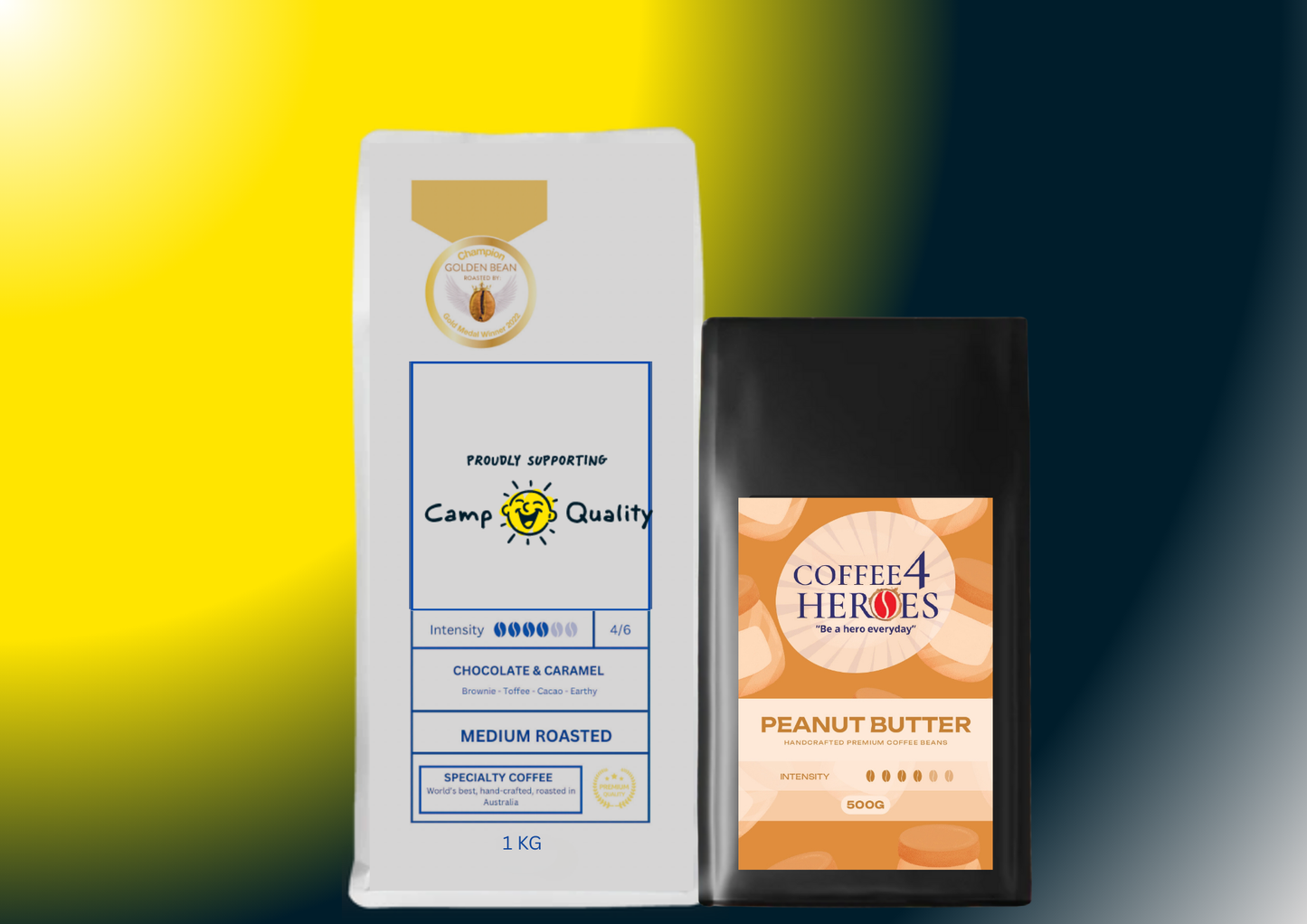 Coffee Package- 1KG Coffee4Heroes + 500G specialty coffee-CQ