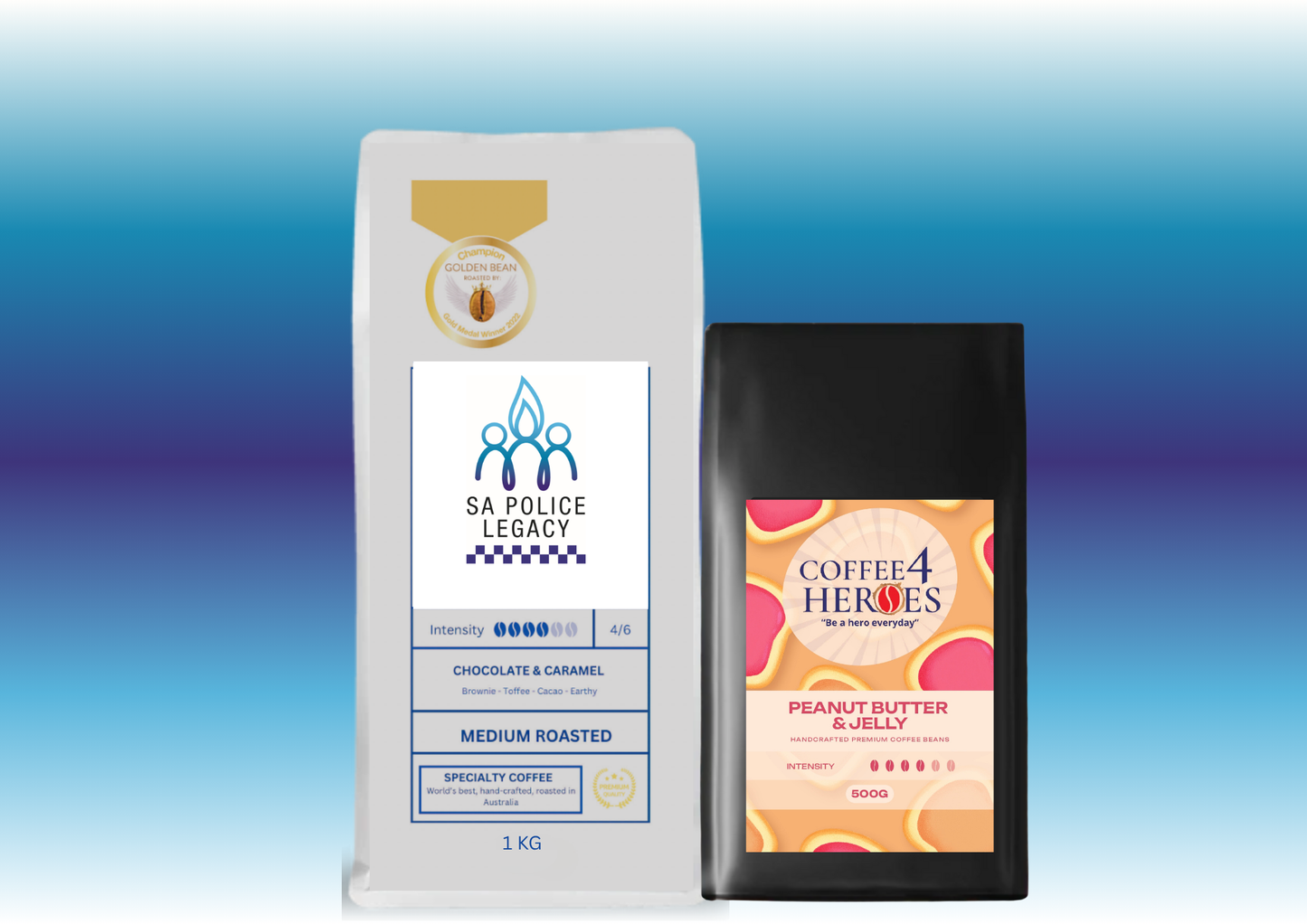 Coffee Package- 1KG Coffee4Heroes + 500G specialty coffee- SAPL