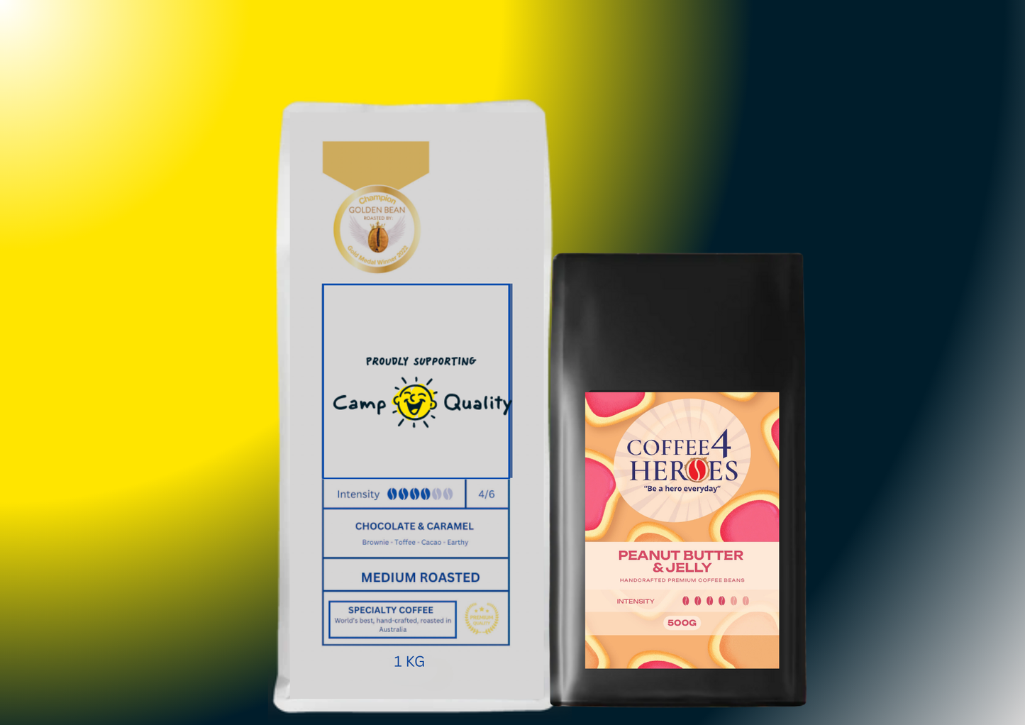 Coffee Package- 1KG Coffee4Heroes + 500G specialty coffee-CQ