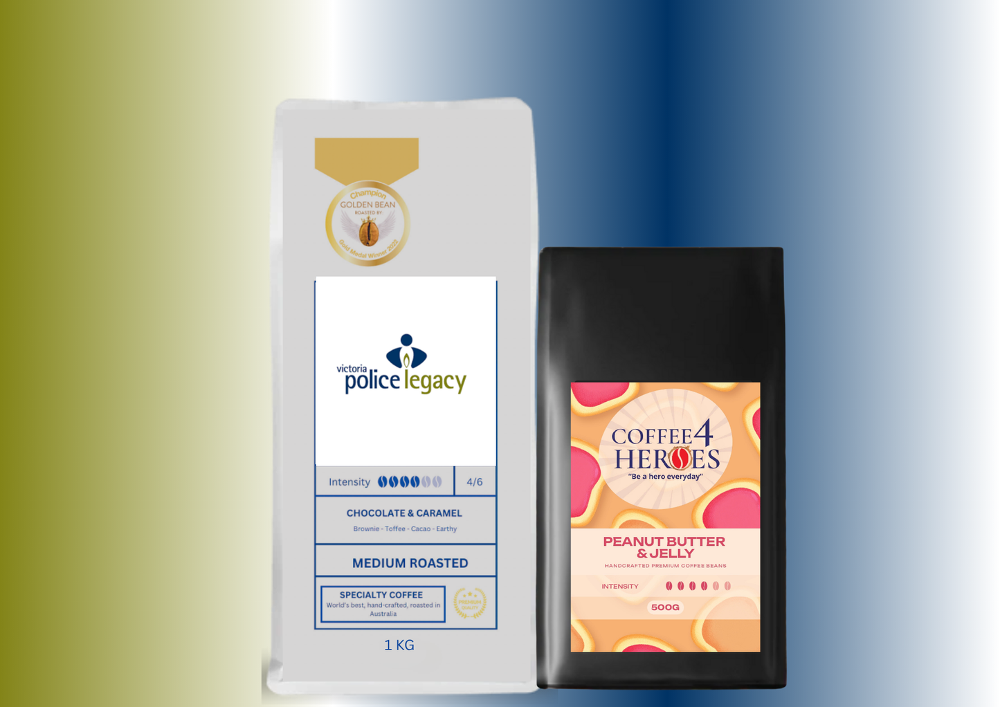 VPL-Coffee Package- 1KG Coffee4Heroes + 500G specialty coffee