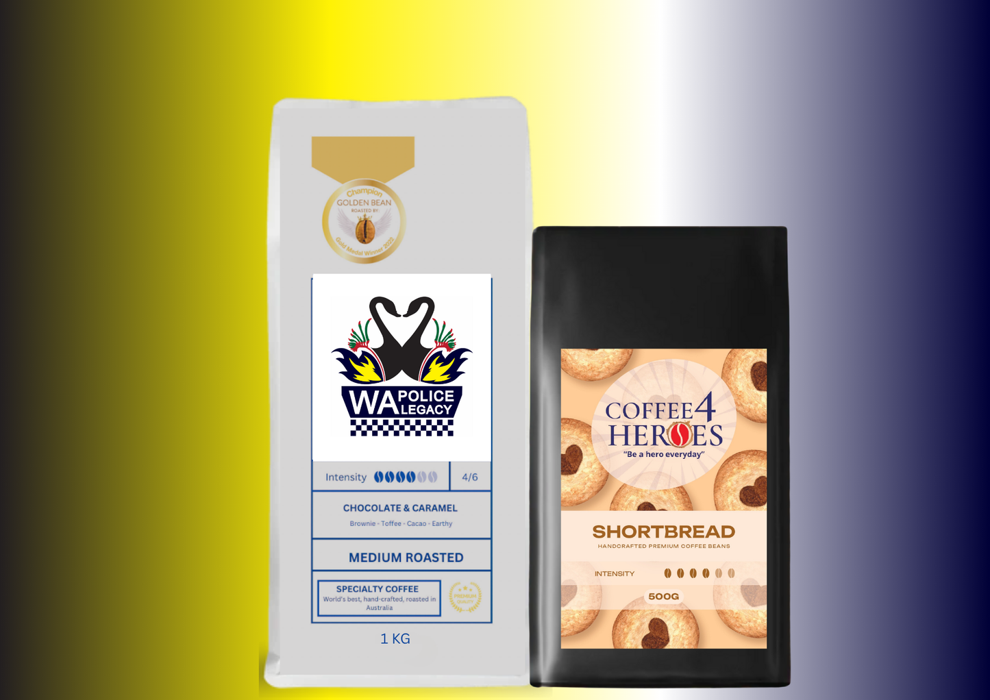 WAPL- Coffee Package- 1KG Coffee4Heroes + 500G specialty coffee