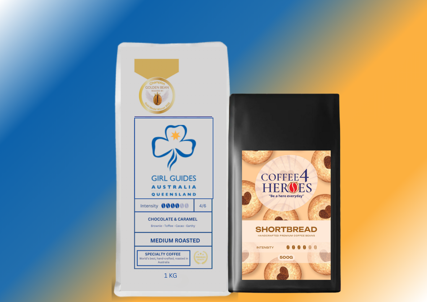 Coffee Package- 1KG Coffee4Heroes + 500G specialty coffee - GGQ