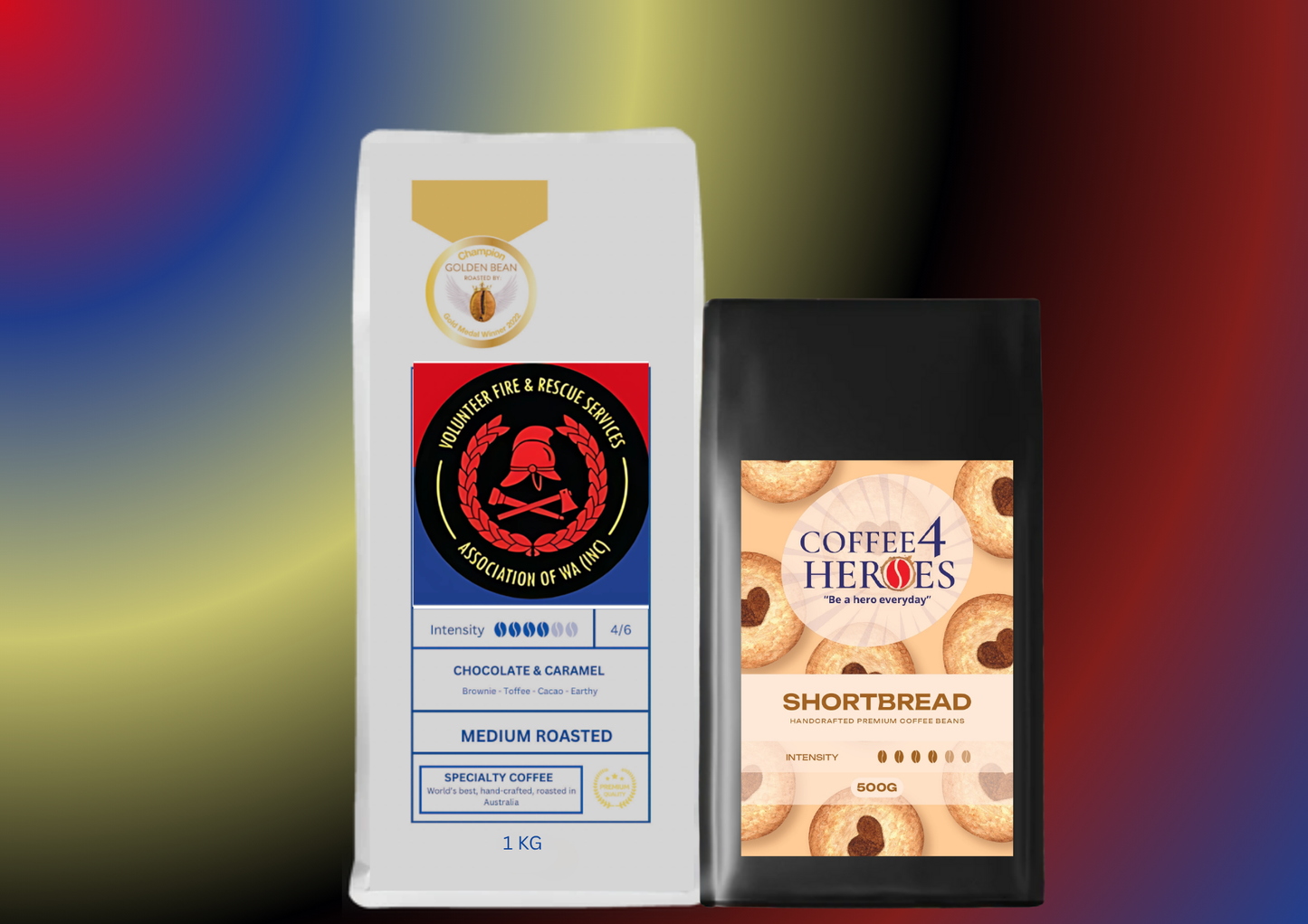 VFRS- Coffee Package- 1KG Coffee4Heroes + 500G specialty coffee