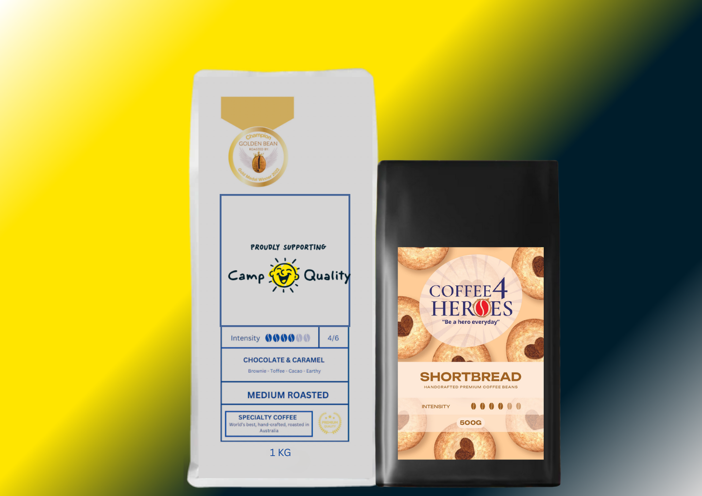 Coffee Package- 1KG Coffee4Heroes + 500G specialty coffee-CQ