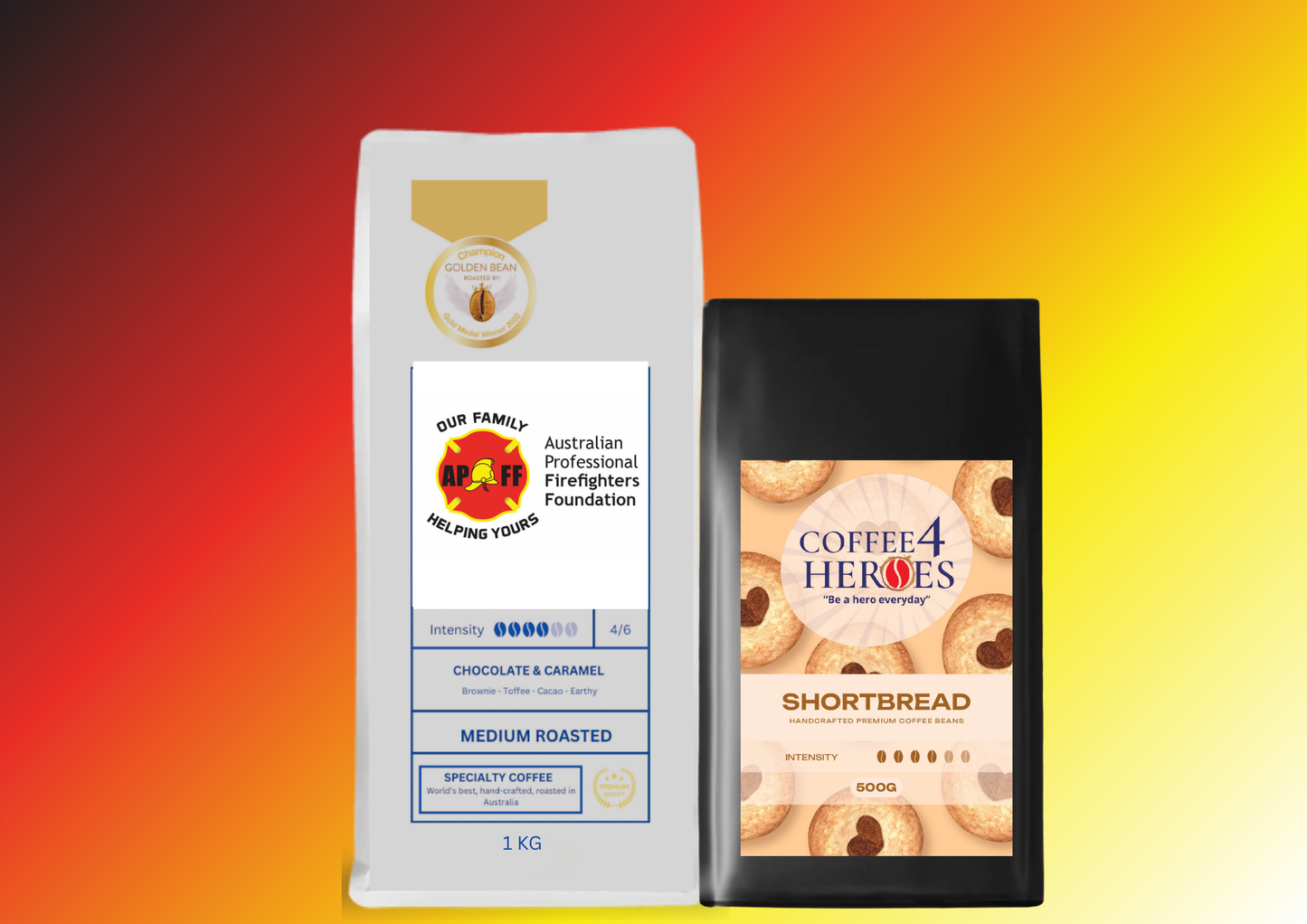 APFF-Coffee Package- 1KG Coffee4Heroes + 500G specialty coffee
