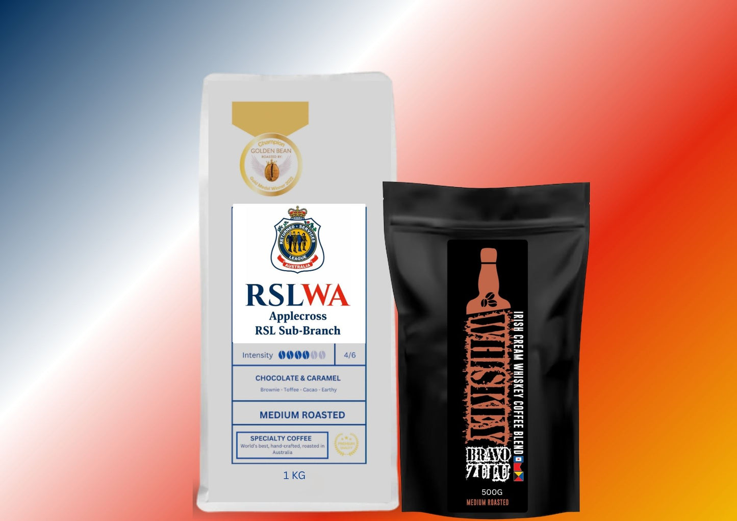 RSLWAA- Coffee Package- 1KG Coffee4Heroes + 500G specialty coffee