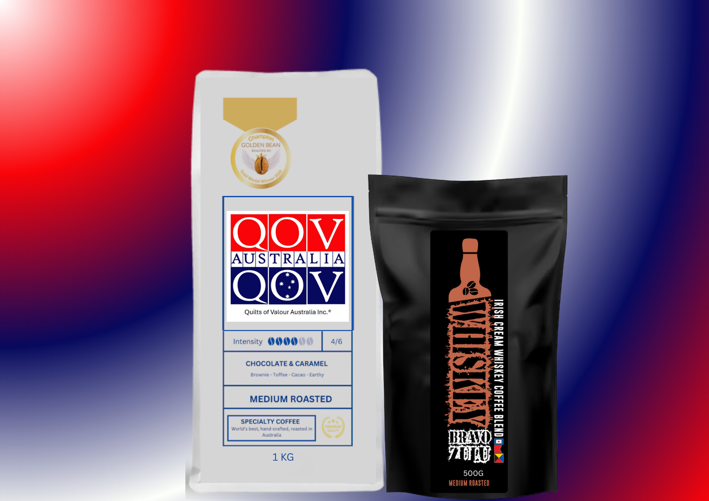 Coffee Package- 1KG Coffee4Heroes + 500G specialty coffee -QOV