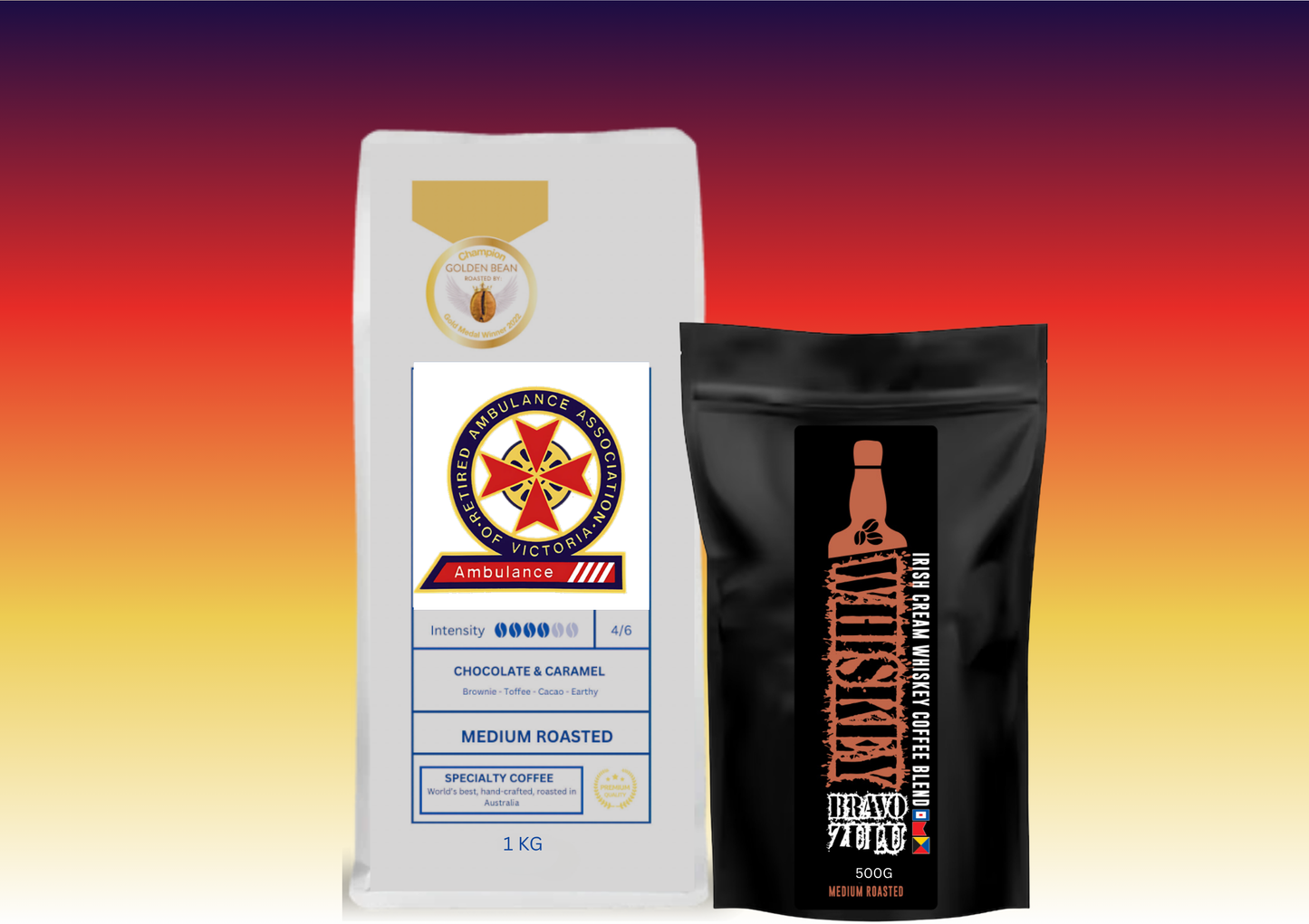 TRAAVI- Coffee Package- 1KG Coffee4Heroes + 500G specialty coffee