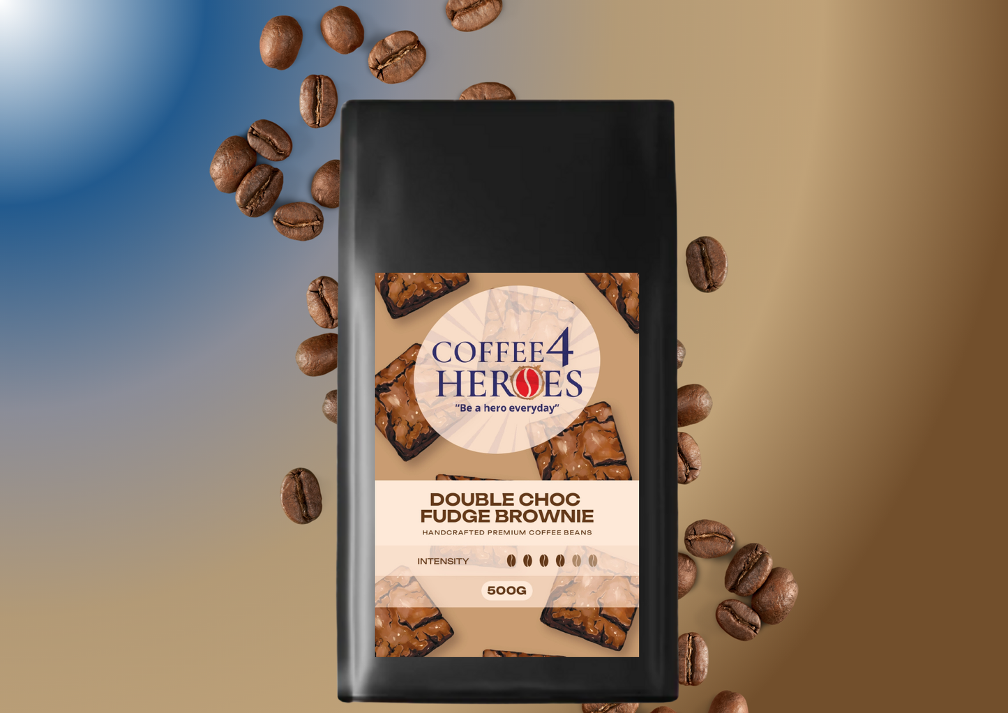 Double Choc Fudge Brownie Flavoured 500g - NTPL